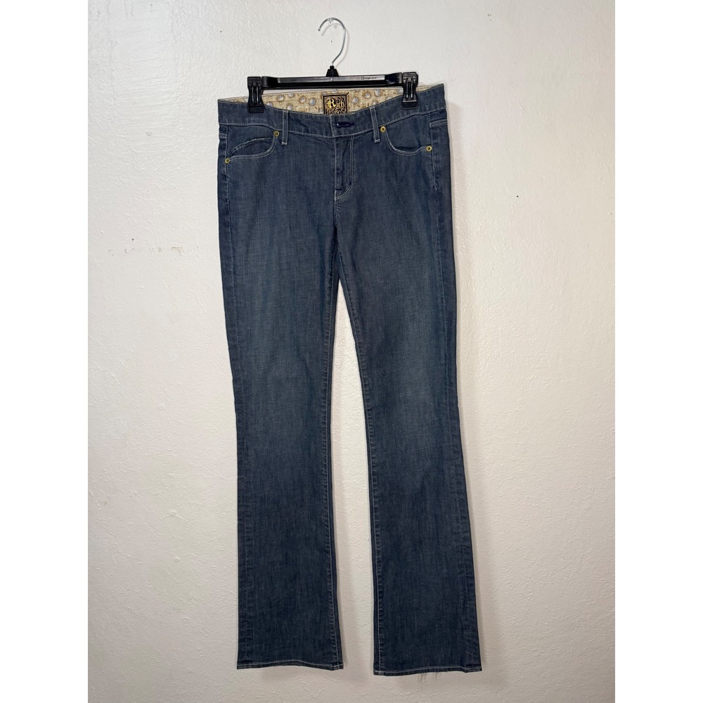 Rich &‎ Skinny Women's 28 Bootcut Jeans Designer Low Rise Denim - Read